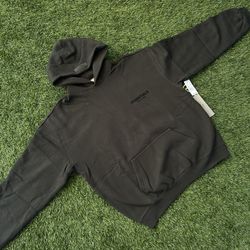 Black Essentials Hoodie