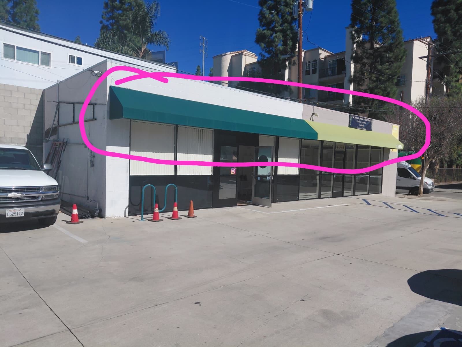 Awning Good Condition With Frame 