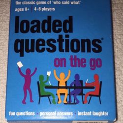 Loaded Questions On The Go Game New 
