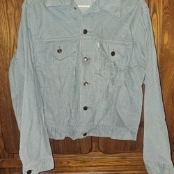 Vintage White Tab Levi's Corduroy Jacket Size 44