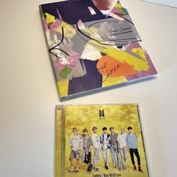 BTS album cream version 2 pieces 