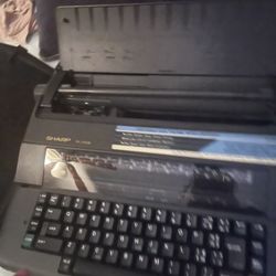 sharp pa-3100ii portable eletric intellwriter