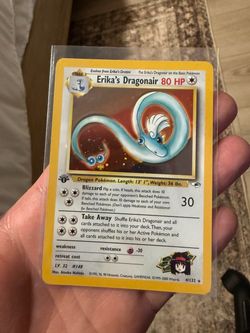 Erika’s Dragonair First Edition NM Halo Rare