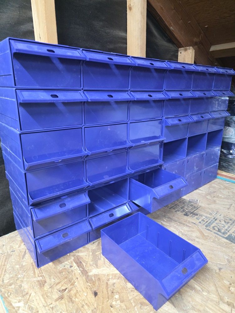 Blue Storage Containers