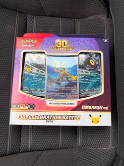 Pokémon 30th Celebration Battle Deck Umbreon EX