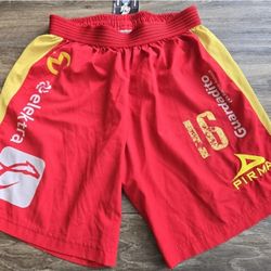 Pirma Monarcas Morelia 19/20 Home Match Game Futbol Soccer Player Issue Shorts Medium 