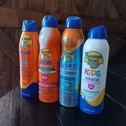 New Sunscreen! 4 total