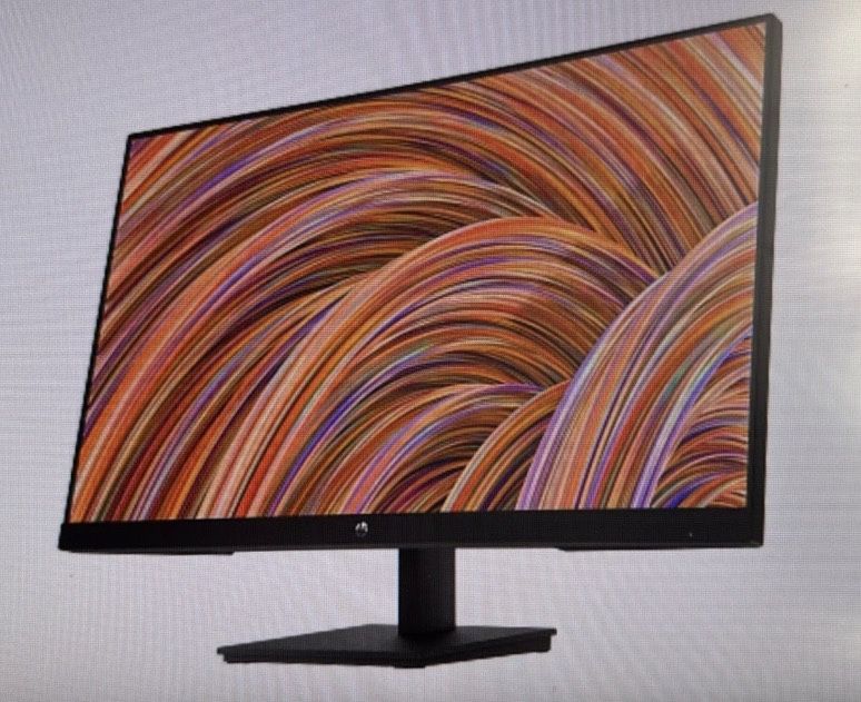 HP V27c G5 27-Inch CURVED 1080p IPS Monitor 75Hz - Like New, Great for Work/Gaming