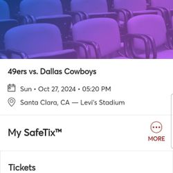 49ers Home Game Ticket