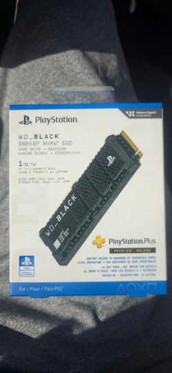 WD_BLACK SN850P NVMe SSD with Heatsink, designed for PlayStation 5