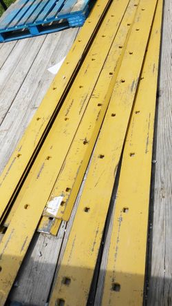 3 Caterpillar Cutting Edge Blades, 10' x 6" x 1/2", 9W-2304