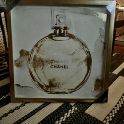 Chanel Gold Foil Art frame 
