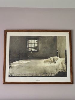 Master Bedroom By Andrew Wyeth Large Print Framed