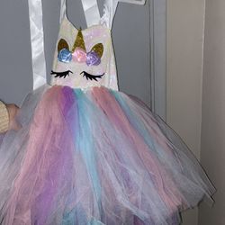 Unicorn Dress Toddler 