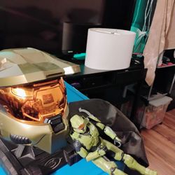 Halo 3 Game Helmet Base No Game Plus A Master Chief And Cover 