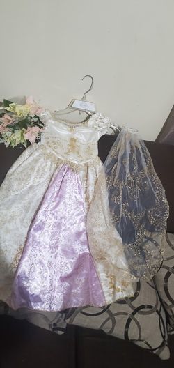 Tangled Rapunzel Wedding Costume 