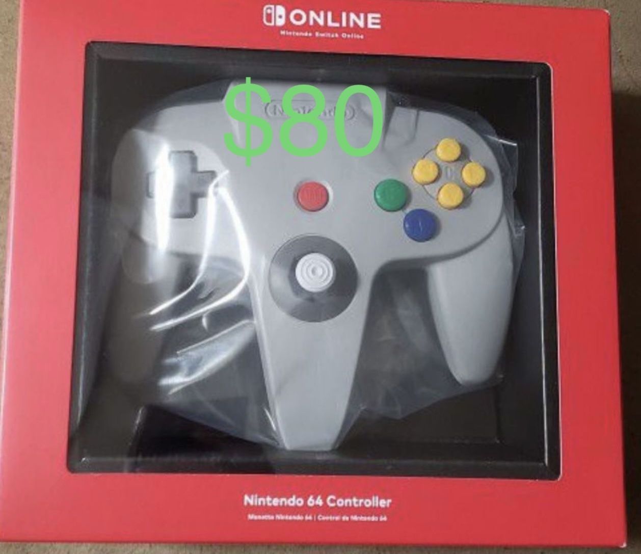 New N64 Controller For The Nintendo Switch