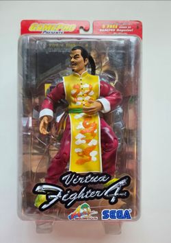 SEGA Virtua Fighter 4 – Lau Chan Action Figure, GamePro/JoyRide Studios Series 2, de 2002.