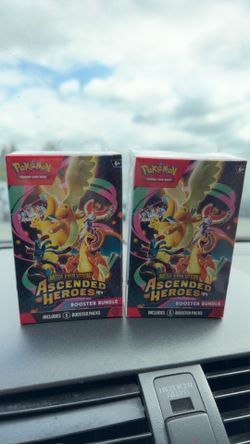 Ascended heroes booster bundle