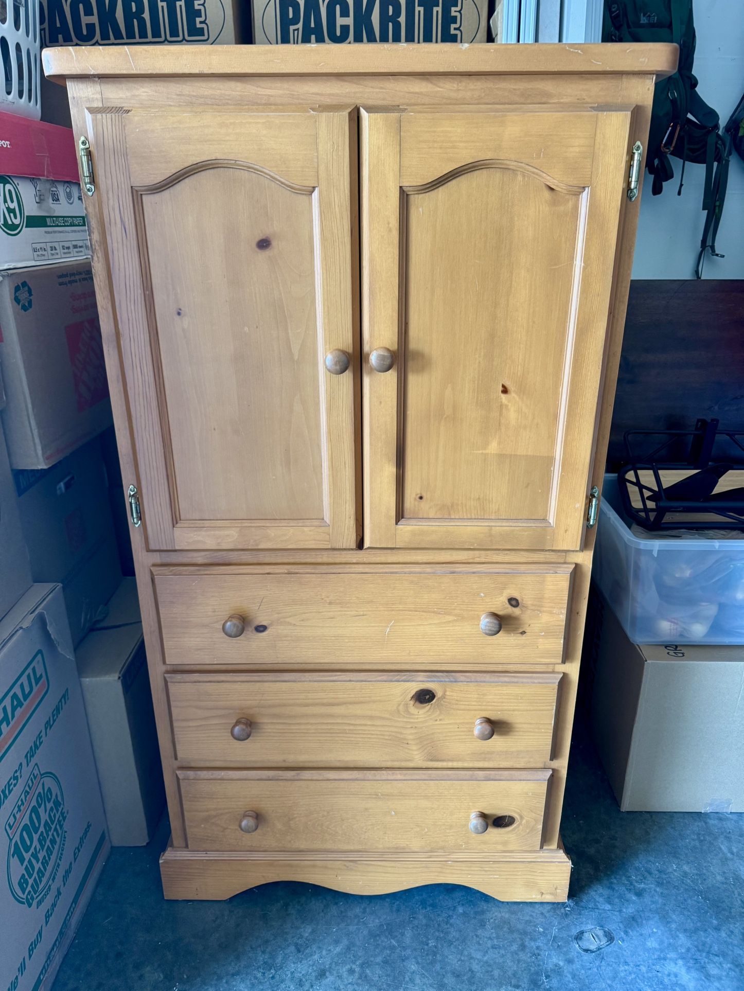 Three Drawer Armoire