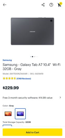 Samsung Galaxy Tab A7 32 Gb
