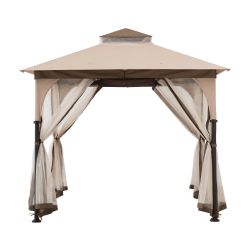 Soft Top Gazebo 9.5 X 9.5 Ft  With Mosquito Net 