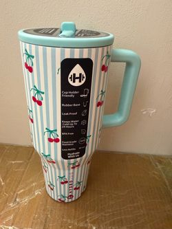 Hydro Jug 40 oz Tumbler Cherry Print