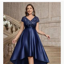 Beautiful dark blue Dress