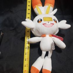 Scorbunny Plush New With Tags Pokemon 