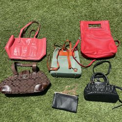 Assorted Hand Bags, Coach/ Vera Bradley/ect