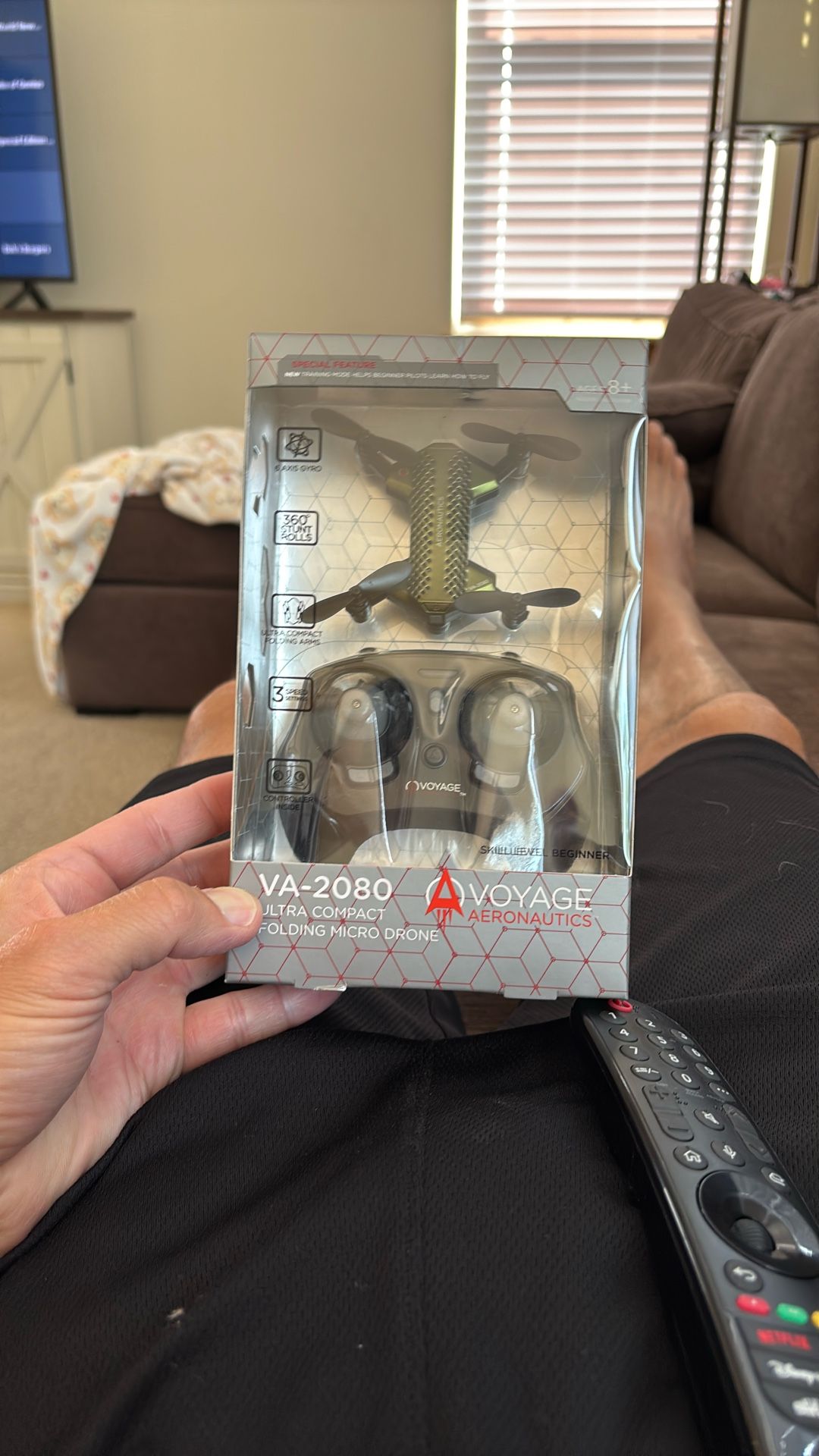 New Voyage Va-2080 Beginner Compact Folding Micro Drone