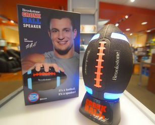 Gronk deals ball speaker