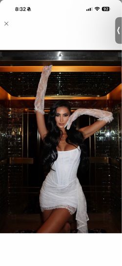 White Lace Dress