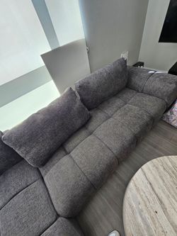 Gray Sectional Sofa