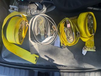 Cargo heavy duty straps