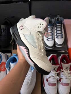 Jordan 5 medium pink