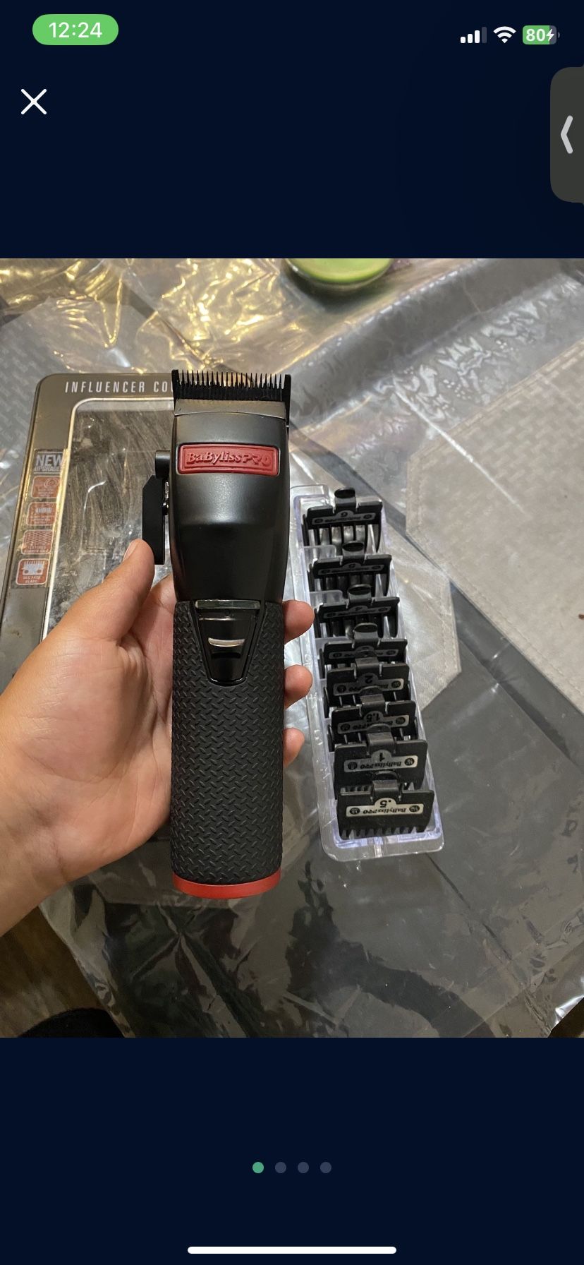 Babyliss Matte Black Pros (SHOOT PRICE NO LOW BALL)