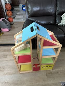 Wooden Playhouse for Toddler