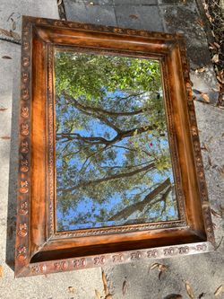 Antique Style Copper Mirror 🪞
