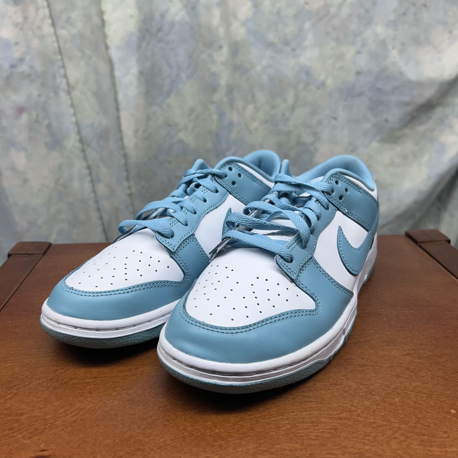 Size 9.5 - Nike Dunk Low Denim Turquoise