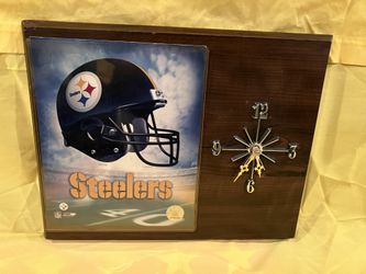 Steeler Clock