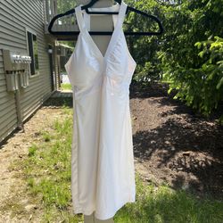 Athleta Levitate White Dress