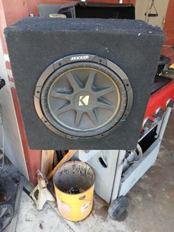12 inch kicker comp in sealed box