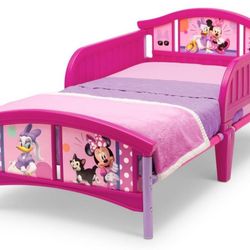 Delta Children Girl Bed With Sealy 2 Stage Kid Mattress