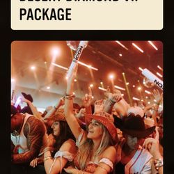 VIP  Diamond Tickets X2 