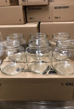 glass jar 1/2gallon