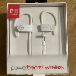 Powerbeats3 Wireless  ( White ) 
