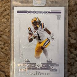 2021 Ja’Marr Chase Flawless DP Diamond /25 #124 LSU