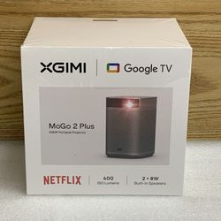XGIMI MoGo 2 Plus Google TV 1080p Portable Projector w/ Netflix