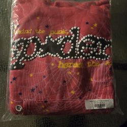 Sp5der P*nk V2 Hoodie 'Pink'